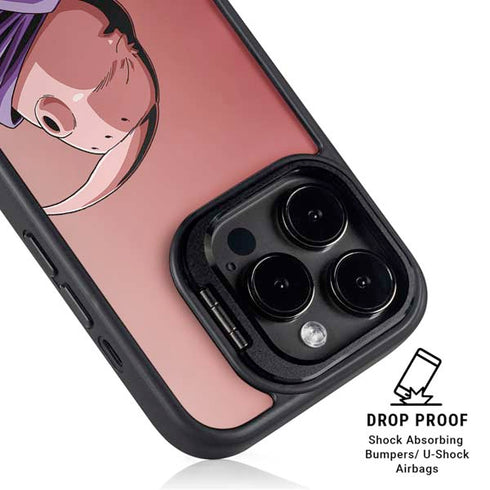 Dragon Ball Z Majin Buu Portrait iPhone 15 Pro Kickstand Case